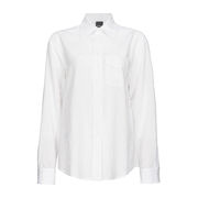 CAMICIA COREA A RIGHE Donna Bianco Nero CAMICIA COREA A RIGHE Donna Bianco Nero