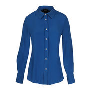 CAMICIA CREPE DE CHINE MISTO Donna Bluette CAMICIA CREPE DE CHINE MISTO Donna Bluette