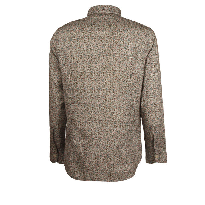 CAMICIA FANTASIA Uomo Bianco Rosa Azzurro