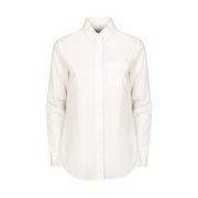 CAMICIA FAUSTA IN POPELINE DI COTONE Donna Off white CAMICIA FAUSTA IN POPELINE DI COTONE Donna Off white