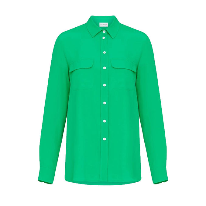 CAMICIA FERRARA Donna Verde Brillante