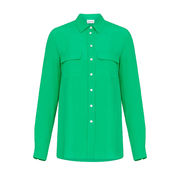 CAMICIA FERRARA Donna Verde Brillante CAMICIA FERRARA Donna Verde Brillante
