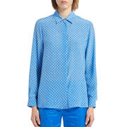CAMICIA GOCCIA Donna Azzurro  CAMICIA GOCCIA Donna Azzurro