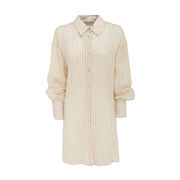 CAMICIA HOUNDOOM OVER RIGATA Donna Cream CAMICIA HOUNDOOM OVER RIGATA Donna Cream