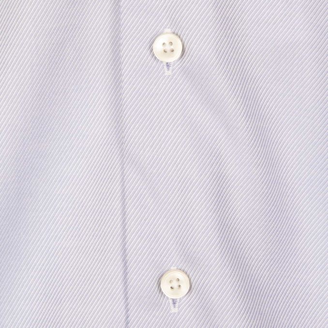 CAMICIA IN COTONE Uomo Azzurro