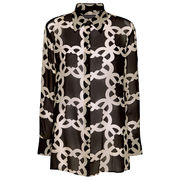 CAMICIA IN GEORGETTE DI ECOVERO STAMPATA CAMICIA IN GEORGETTE DI ECOVERO STAMPATA