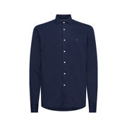 CAMICIA IN JERSEY SOLID Uomo Navy Iris CAMICIA IN JERSEY SOLID Uomo Navy Iris