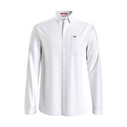 CAMICIA IN LINO CON TASCHINO E RICAMO LOGO Uomo White CAMICIA IN LINO CON TASCHINO E RICAMO LOGO Uomo White