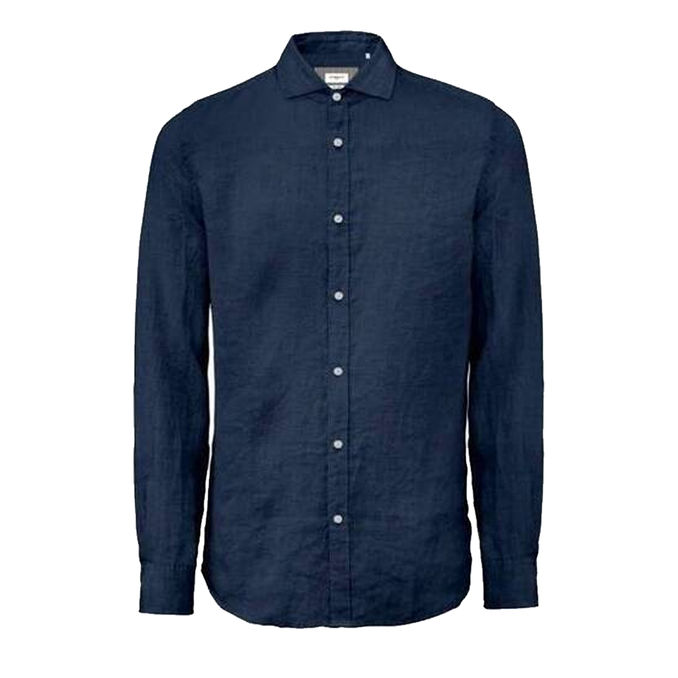 CAMICIA IN LINO Uomo Blue