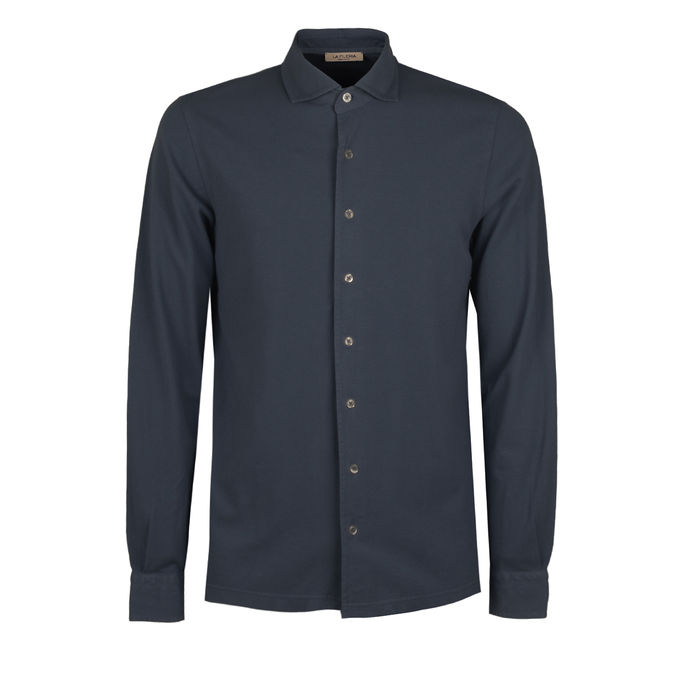 CAMICIA LOGO Uomo Navy