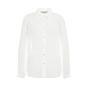CAMICIA MUSSOLA Donna Bianco CAMICIA MUSSOLA Donna Bianco