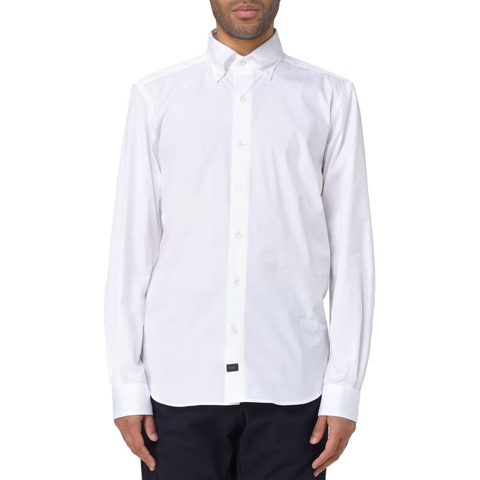 CAMICIA NEW BUTTON Uomo Bianco