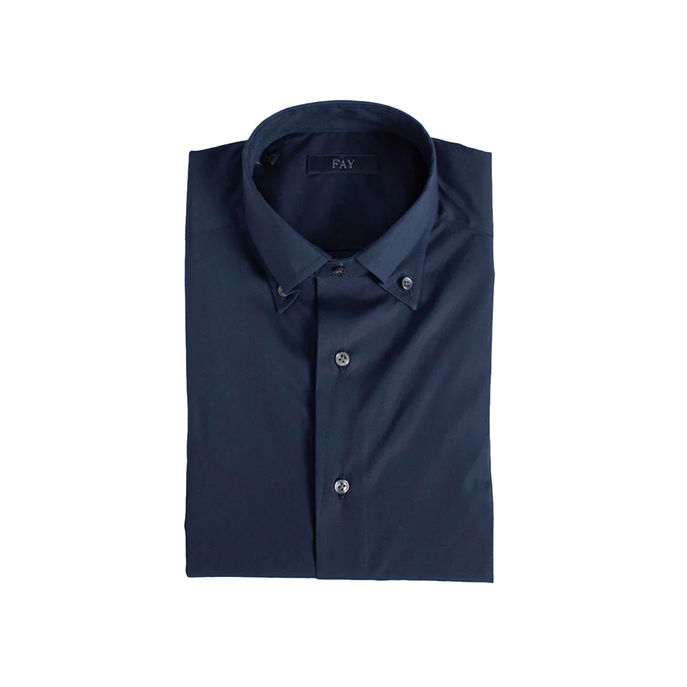 CAMICIA NEW BUTTON Uomo Blu Navy