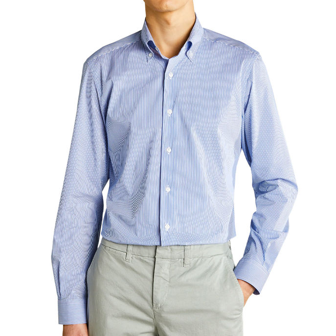 CAMICIA NEW BUTTON Uomo Mediterraneo