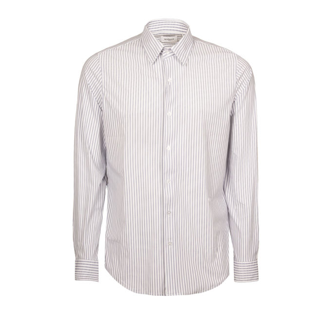 CAMICIA NOT IRONING RIGA Uomo Blue