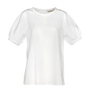 CAMICIA NURRA MANICHE A SBUFFO Donna Bianco CAMICIA NURRA MANICHE A SBUFFO Donna Bianco