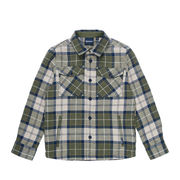 CAMICIA OVER Bimbo Forest Mist Tartan  CAMICIA OVER Bimbo Forest Mist Tartan