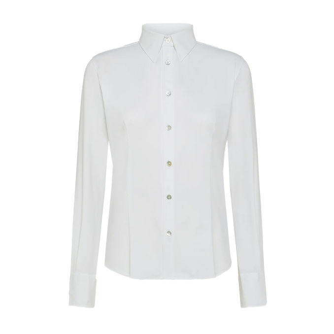 CAMICIA OXFORD SLIM Donna Bianco