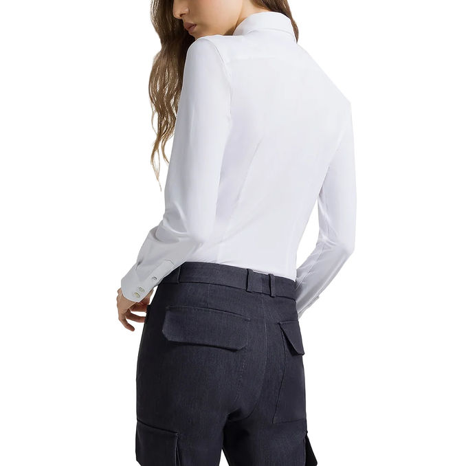 CAMICIA OXFORD SLIM Donna Bianco