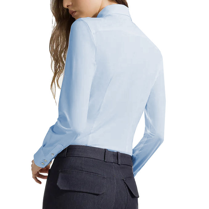 CAMICIA OXFORD SLIM Donna Celeste