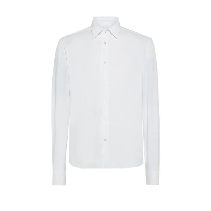 CAMICIA OXFORD Uomo Bianco