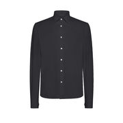 CAMICIA OXFORD Uomo Blue Black  CAMICIA OXFORD Uomo Blue Black