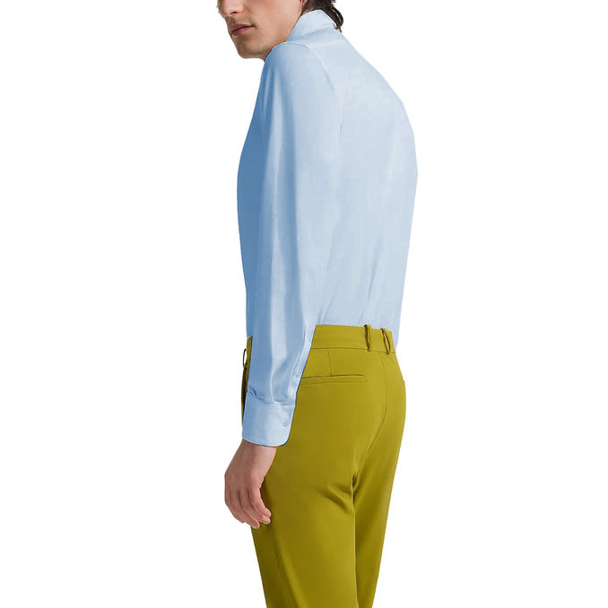 CAMICIA OXFORD Uomo Celeste