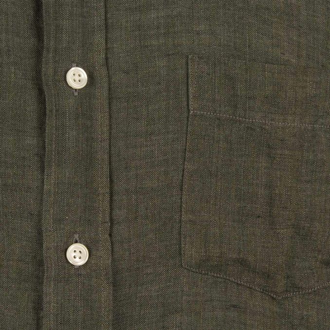 CAMICIA PAUL Uomo Verde Carbone