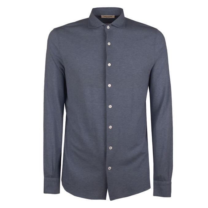 CAMICIA PIQUET Uomo Denim