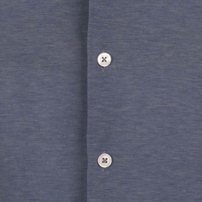 CAMICIA PIQUET Uomo Denim