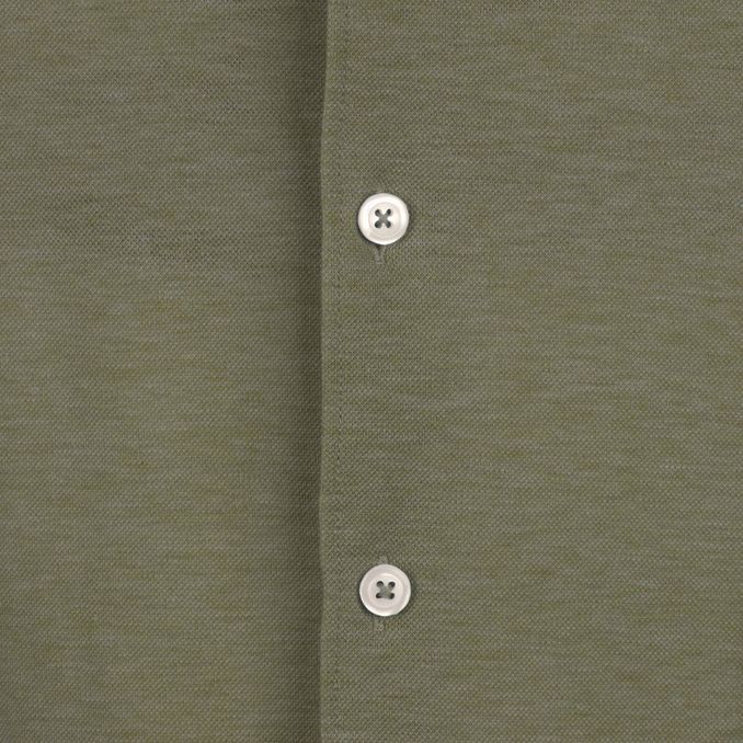 CAMICIA PIQUET Uomo Verde Salvia