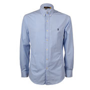 CAMICIA POPELINE SLIM FIT Uomo Blue/White CAMICIA POPELINE SLIM FIT Uomo Blue/White