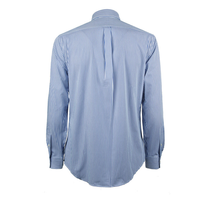 CAMICIA POPELINE SLIM FIT Uomo Light Blue White