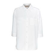 CAMICIA REAME IN POPELINE DI COTONE Donna Bianco CAMICIA REAME IN POPELINE DI COTONE Donna Bianco