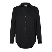 CAMICIA RECYCLED RELAXED Donna Nero CAMICIA RECYCLED RELAXED Donna Nero