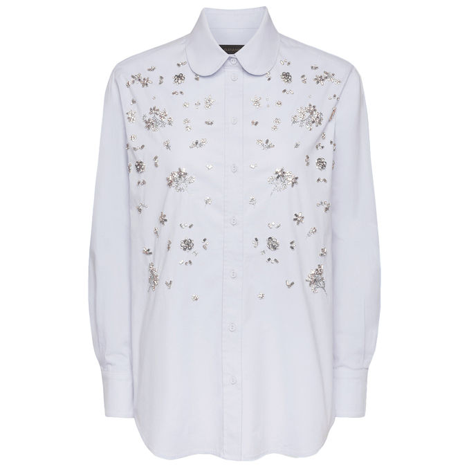 CAMICIA RICAMATA A MANO