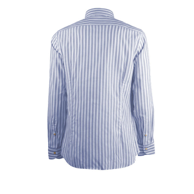 CAMICIA RIGATA Uomo Bianco Blu