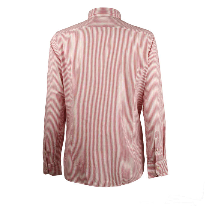 CAMICIA RIGATA Uomo Bianco Rosso