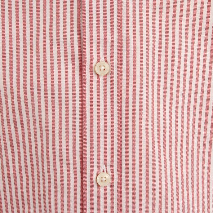 CAMICIA RIGATA Uomo Bianco Rosso