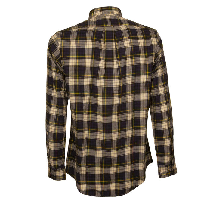 CAMICIA SCOZZESE Uomo Blu Panna 