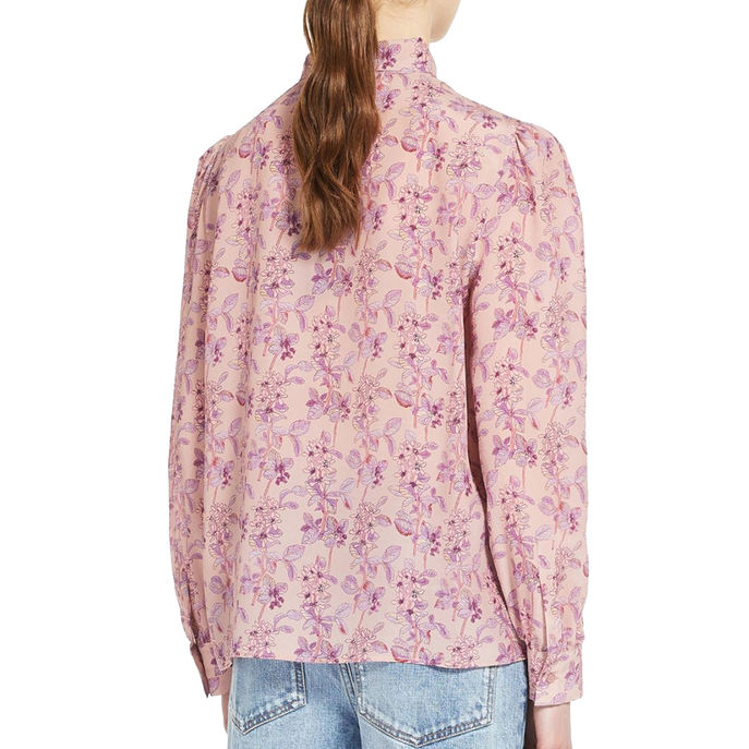 CAMICIA SETA OTTANTA Donna Pretty Flower