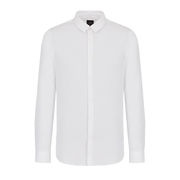 CAMICIA SLIM IN COTONE STRETCH Uomo Bianco CAMICIA SLIM IN COTONE STRETCH Uomo Bianco