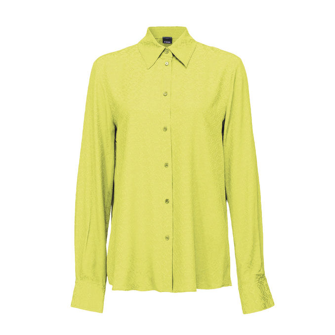 CAMICIA SMORZARE Donna Giallo Lime