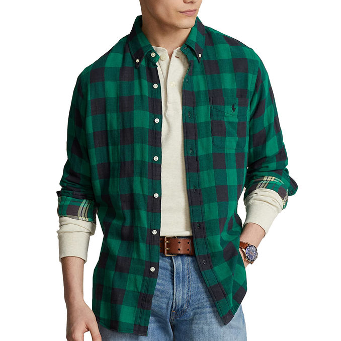 CAMICIA SPORTIVA Uomo Emerald Black