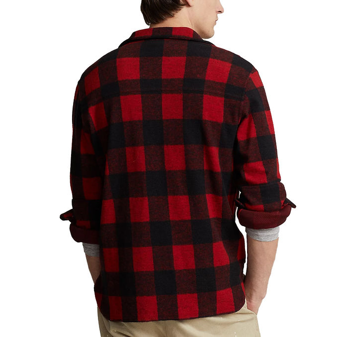 CAMICIA SPORTIVA Uomo Madison Red Polo Black