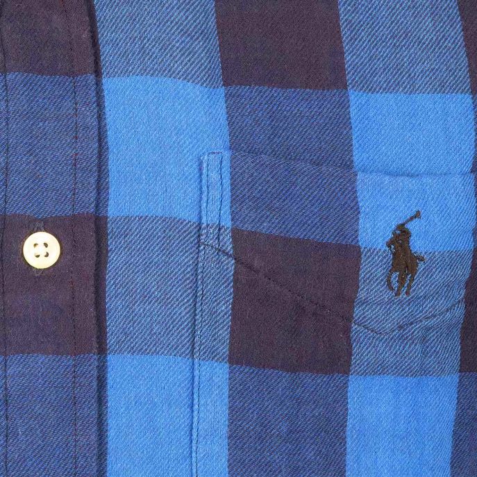 CAMICIA SPORTIVA Uomo Royal Black