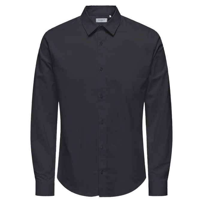 CAMICIA STRETCH Uomo Blu