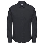 CAMICIA STRETCH Uomo Blu CAMICIA STRETCH Uomo Blu
