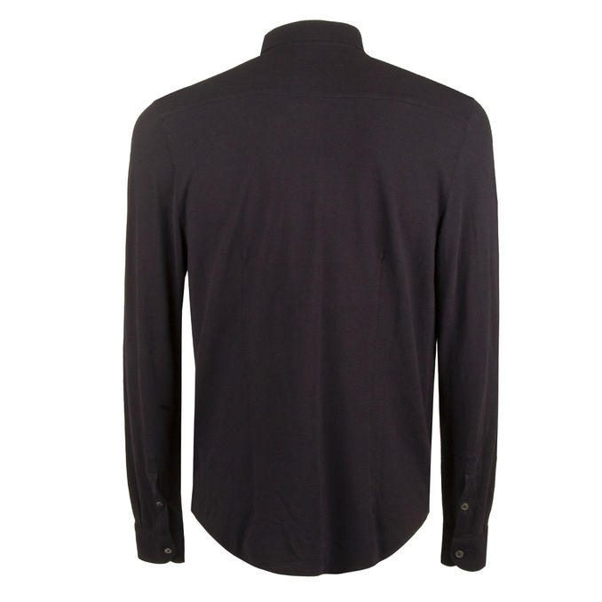 CAMICIA TINTA UNITA Uomo Navy