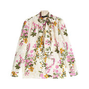 CAMICIA UCRAINA STAMPA GARDEN IN SETA Donna Garden CAMICIA UCRAINA STAMPA GARDEN IN SETA Donna Garden